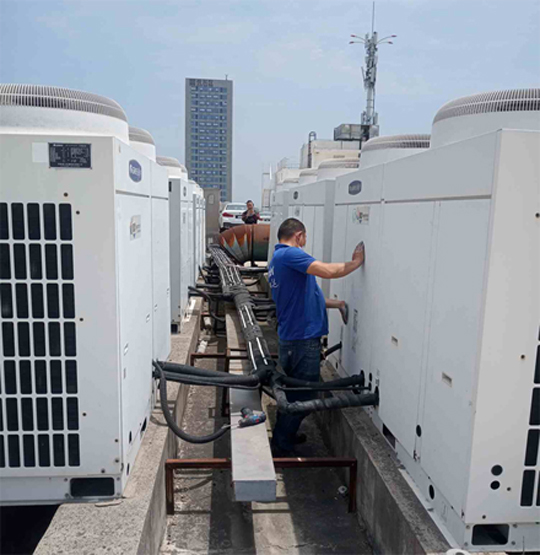 湾里中央空调制热和不制冷系统维修方法